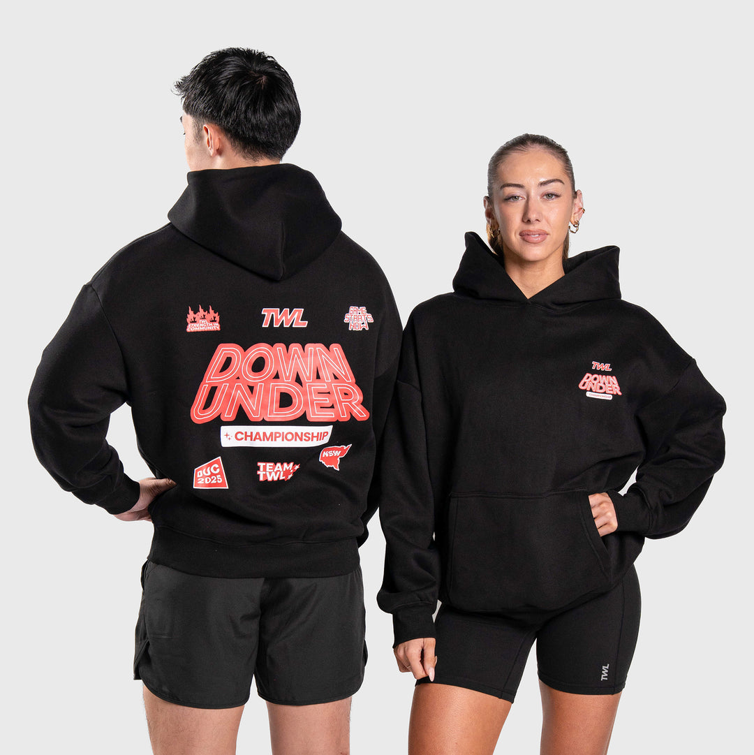 TWL - ASCEND HOODIE - DOWN UNDER (DUC) CAPSULE - BLACK