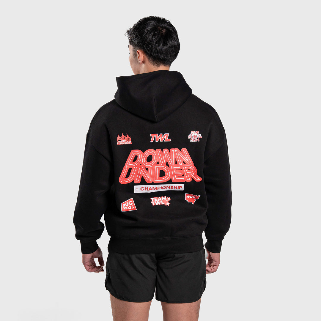 TWL - ASCEND HOODIE - DOWN UNDER (DUC) CAPSULE - BLACK