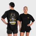 TWL - LIFESTYLE OVERSIZED T-SHIRT - BARBELL CLUB - DOBERMAN/BLACK