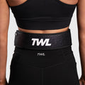 TWL - HYBRID VELCRO LIFTING BELT - 3" - BLACK SPARKLE