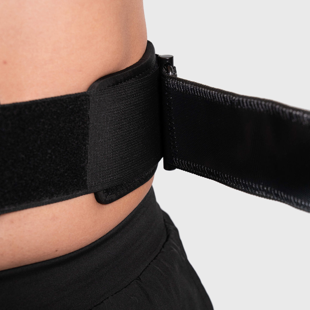 TWL - HYBRID VELCRO PATCH LIFTING BELT - 4" - BLACK