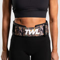 TWL - HYBRID VELCRO LIFTING BELT - 4" - TREE CAMO