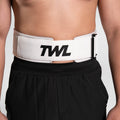 TWL - HYBRID VELCRO LIFTING BELT - 4" - WHITE