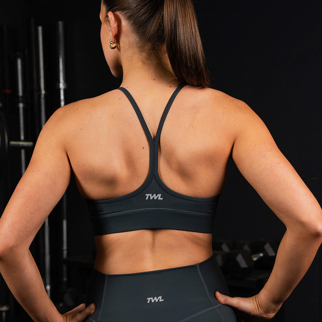 TWL - WOMEN'S HYBRID BRA - DARK GREY