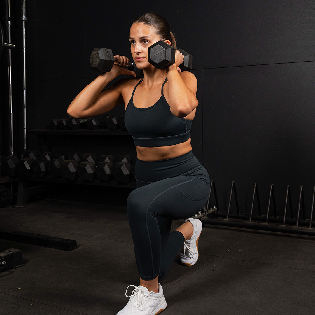 TWL - WOMEN'S REFINE TIGHTS 7/8 - DARK GREY