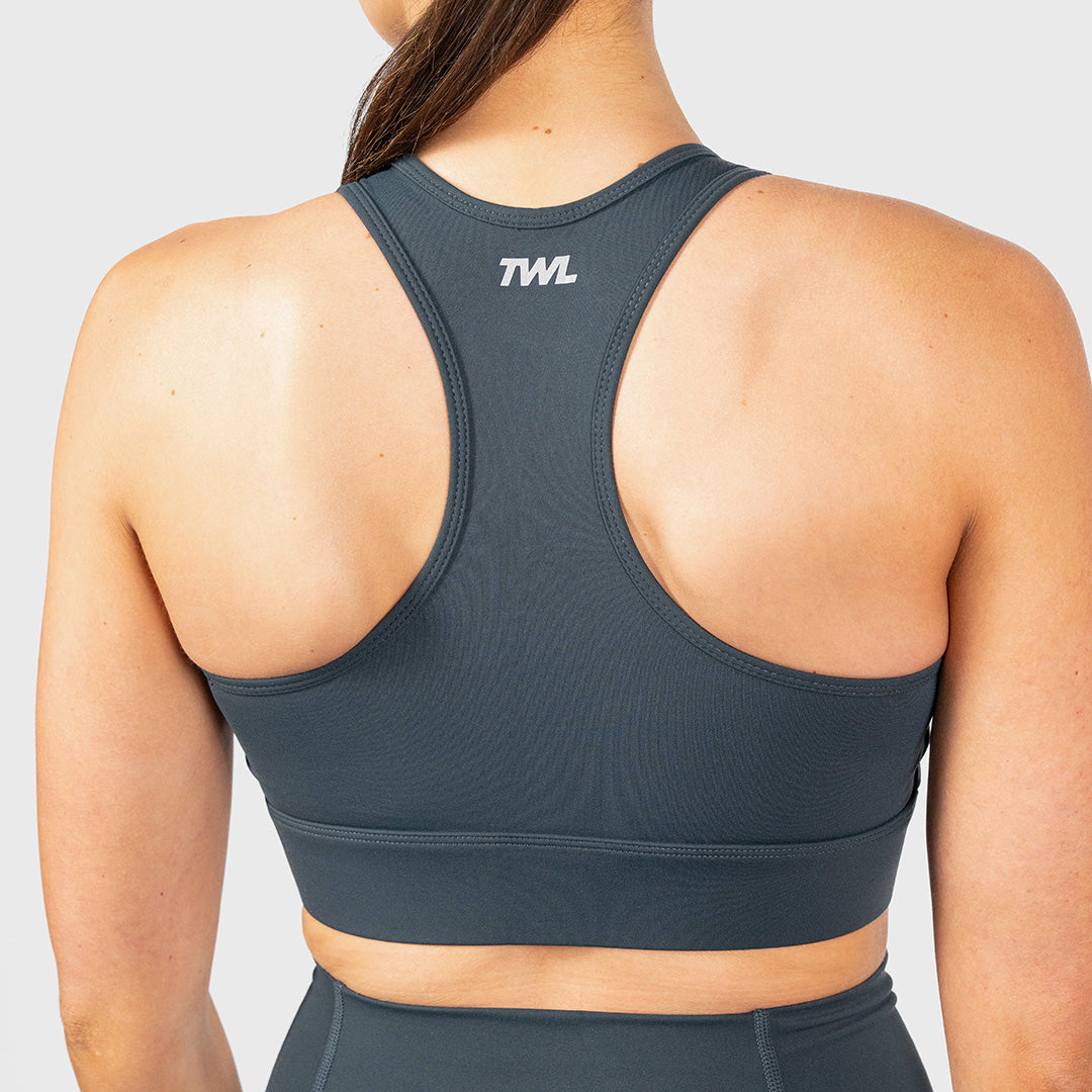 TWL - WOMEN'S REFINE ACTION BRA - DARK GREY