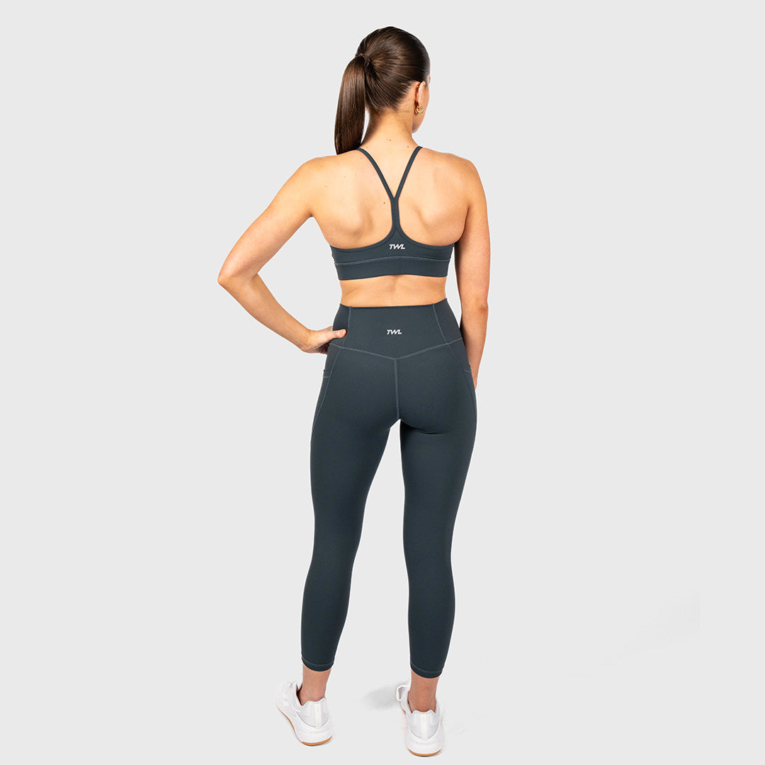 TWL - WOMEN'S HYBRID BRA - DARK GREY