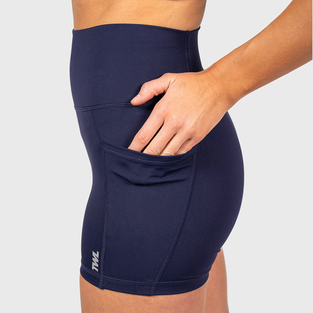 TWL - WOMEN'S REFINE SHORTS - NAVY