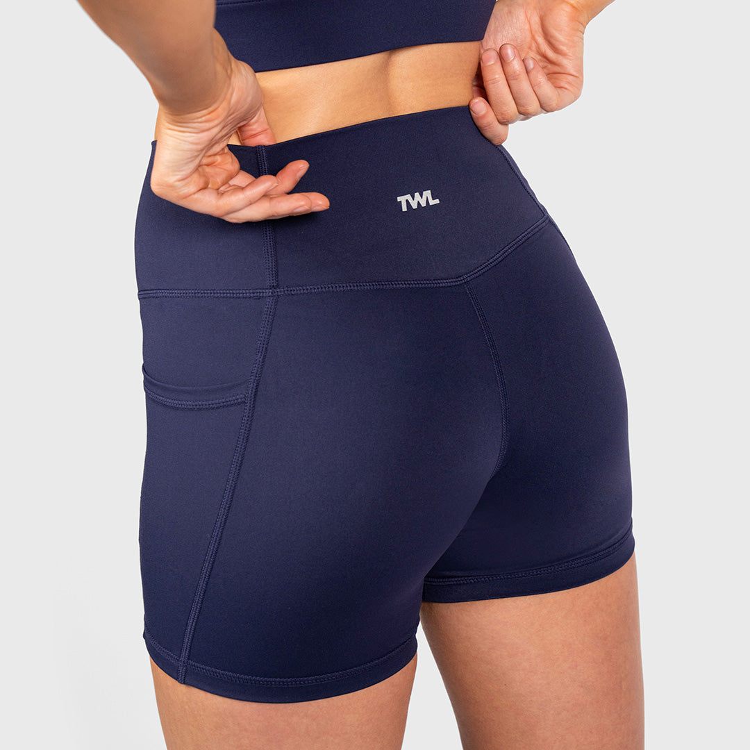 TWL - WOMEN'S REFINE SHORTS - NAVY