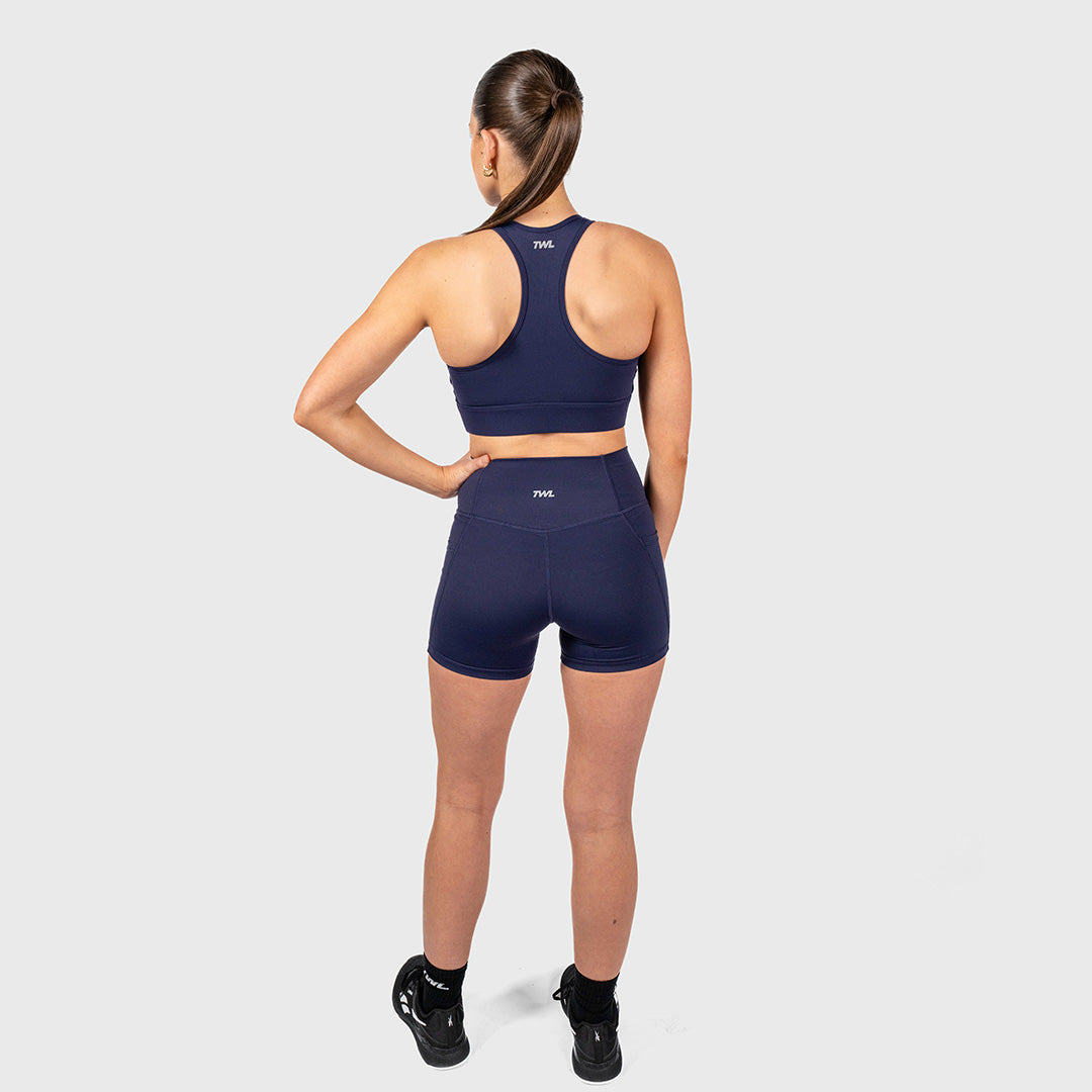 TWL - WOMEN'S REFINE SHORTS - NAVY