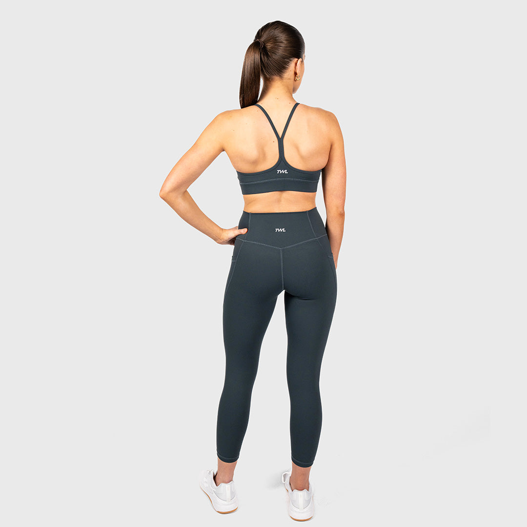 TWL - WOMEN'S REFINE TIGHTS 7/8 - DARK GREY