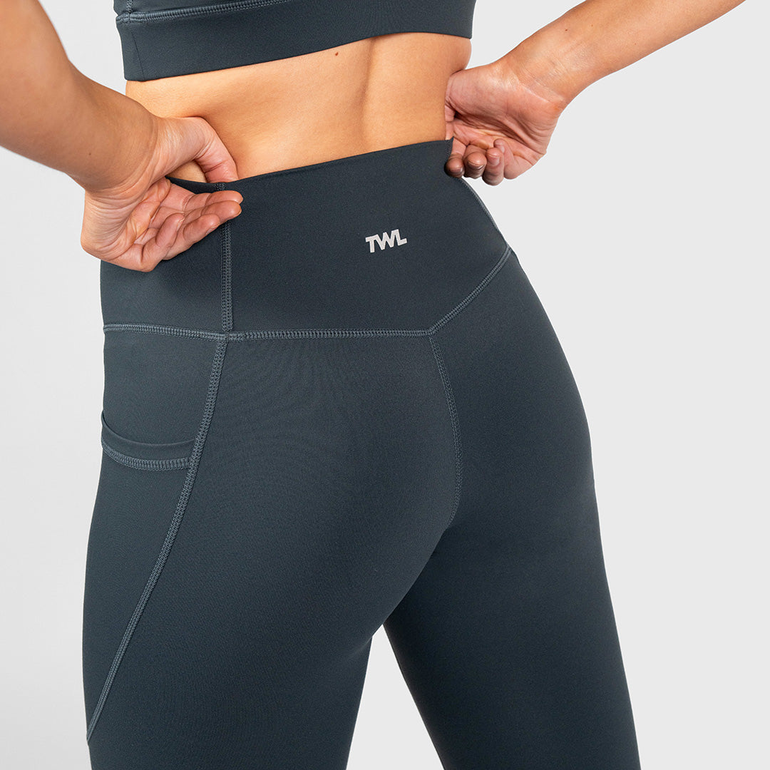 TWL - WOMEN'S REFINE TIGHTS 7/8 - DARK GREY
