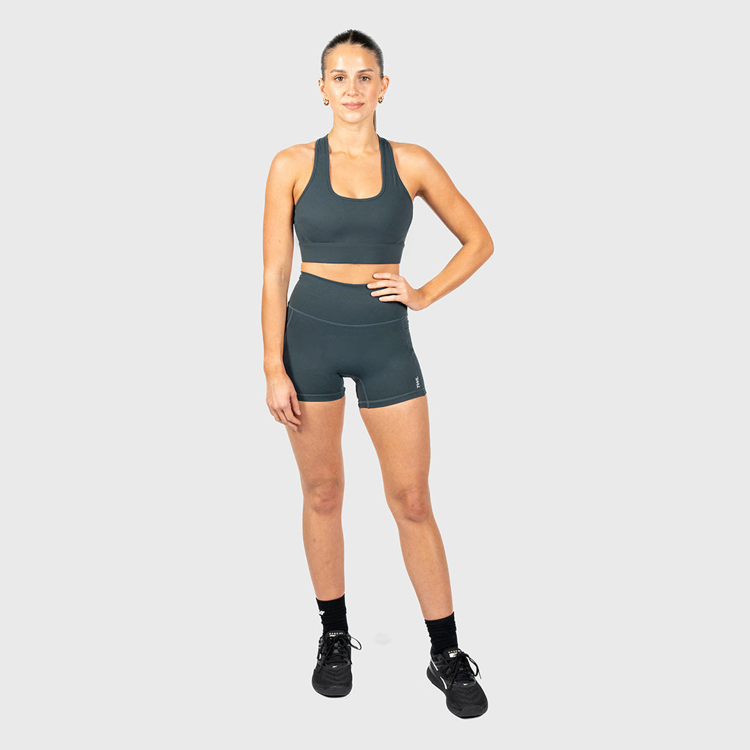 TWL - WOMEN'S REFINE ACTION BRA - DARK GREY