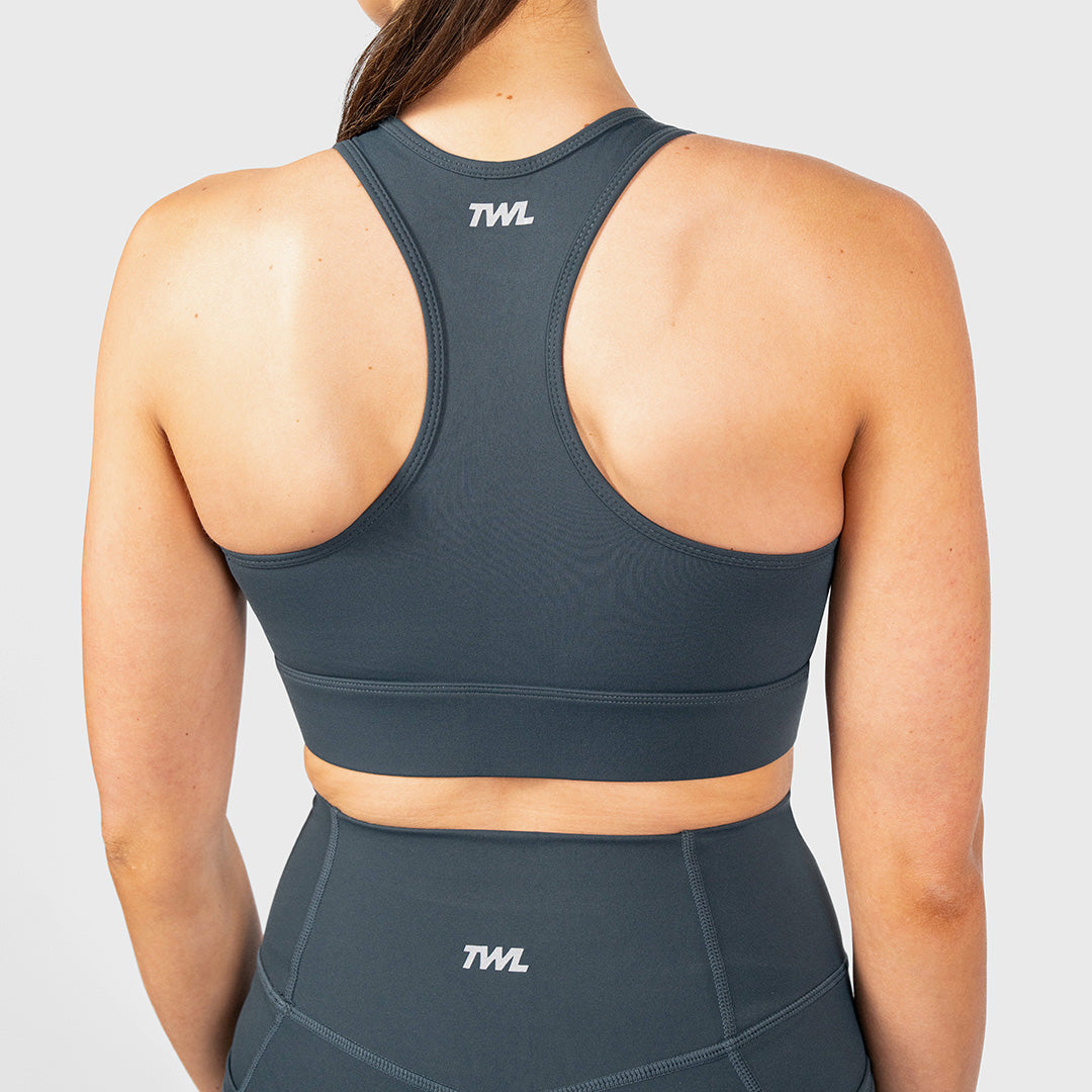 TWL - WOMEN'S REFINE ACTION BRA - DARK GREY