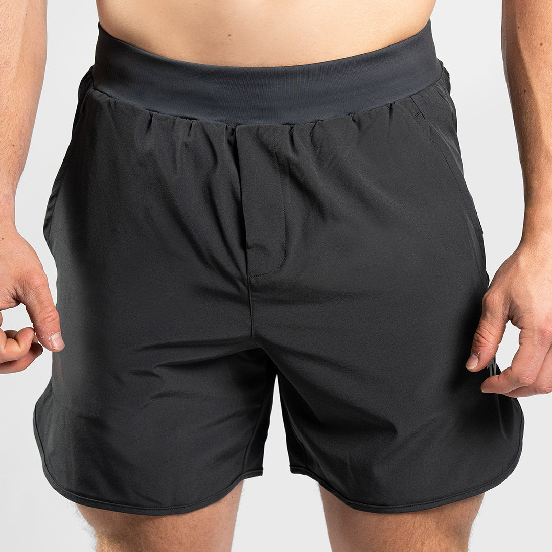 TWL - MEN'S HYBRID SHORTS - 6" - CHARCOAL