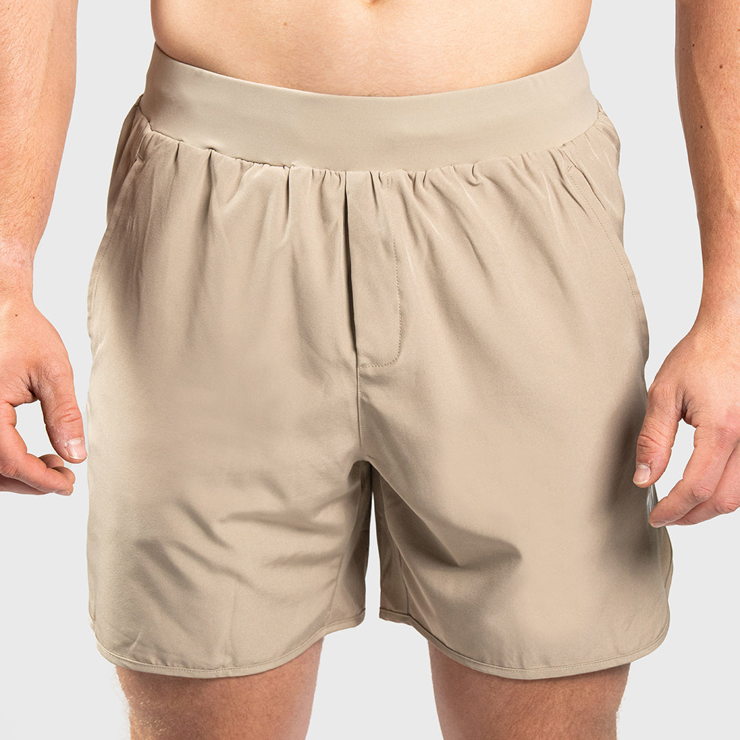 TWL - MEN'S HYBRID SHORTS - 6" - MALT