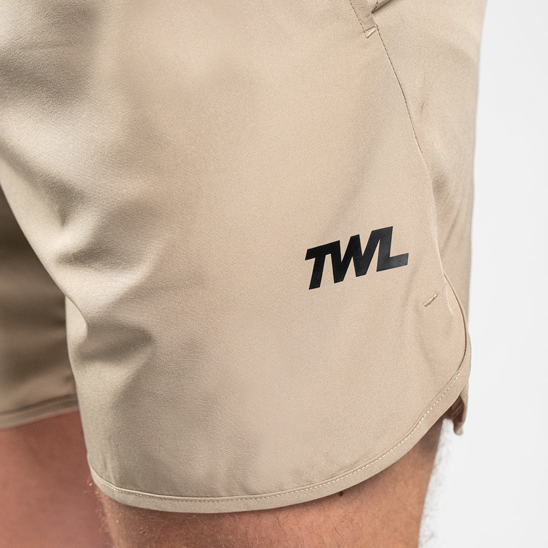TWL - MEN'S HYBRID SHORTS - 6" - MALT
