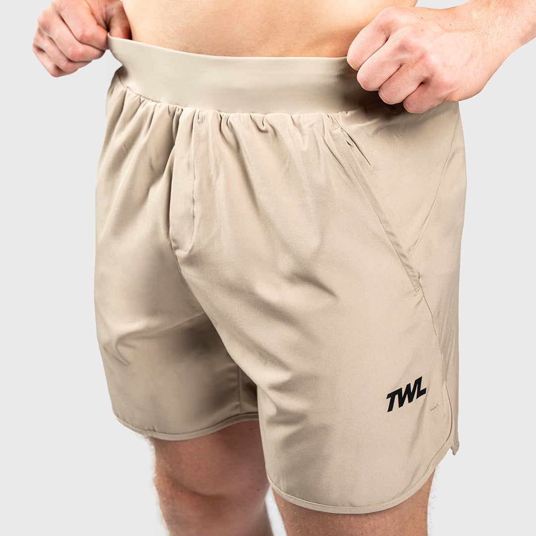 TWL - MEN'S HYBRID SHORTS - 6" - MALT
