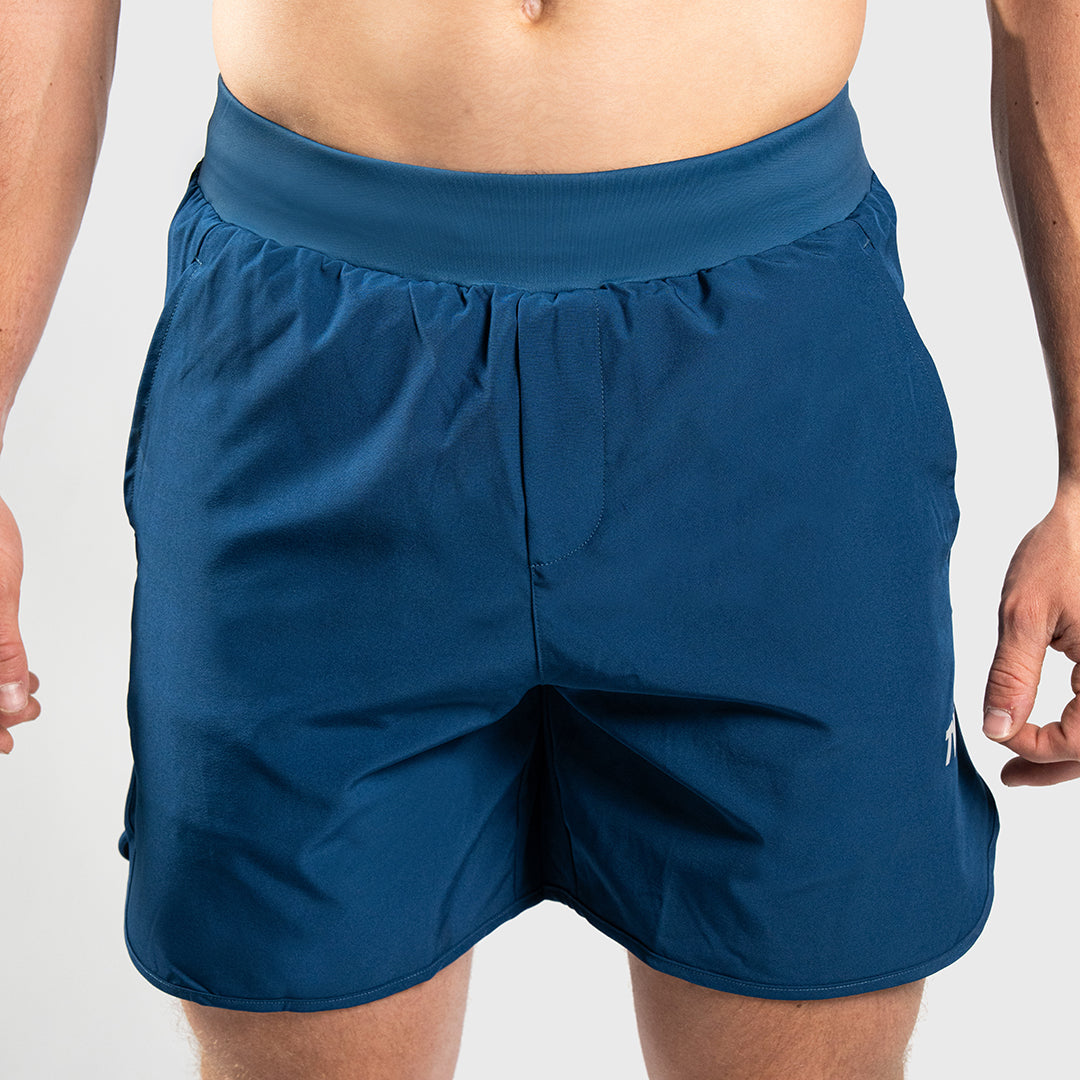 TWL - MEN'S HYBRID SHORTS - 6" - POWER BLUE