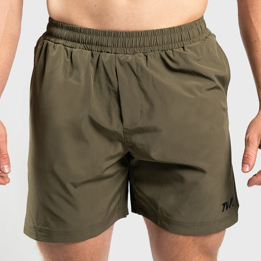 TWL - MEN'S VAULT TRAINING SHORTS - 6" - KHAKI DUST
