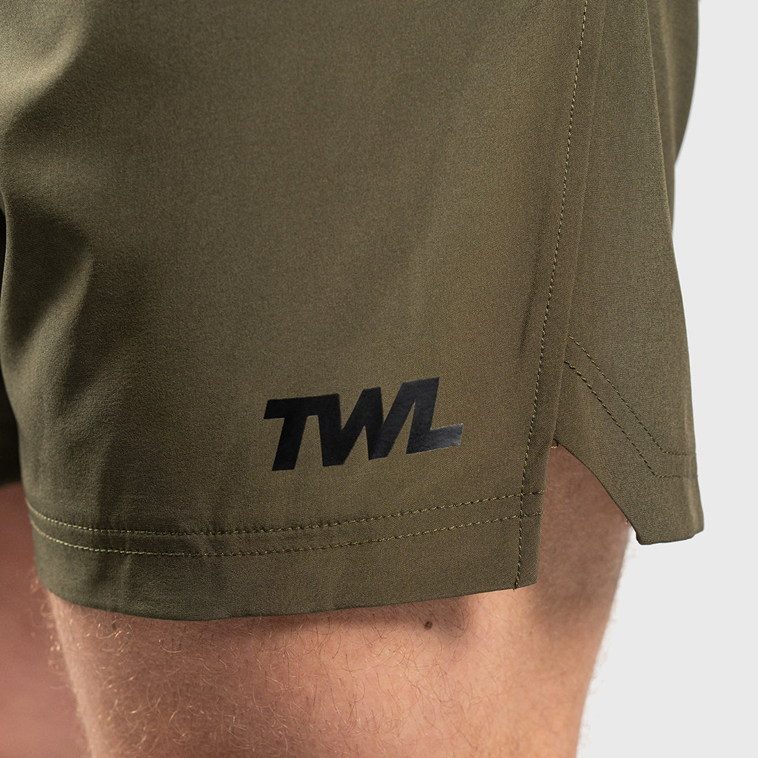 TWL - MEN'S VAULT TRAINING SHORTS - 6" - KHAKI DUST