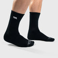 TWL - CLOUD SOCKS - CREW - BLACK