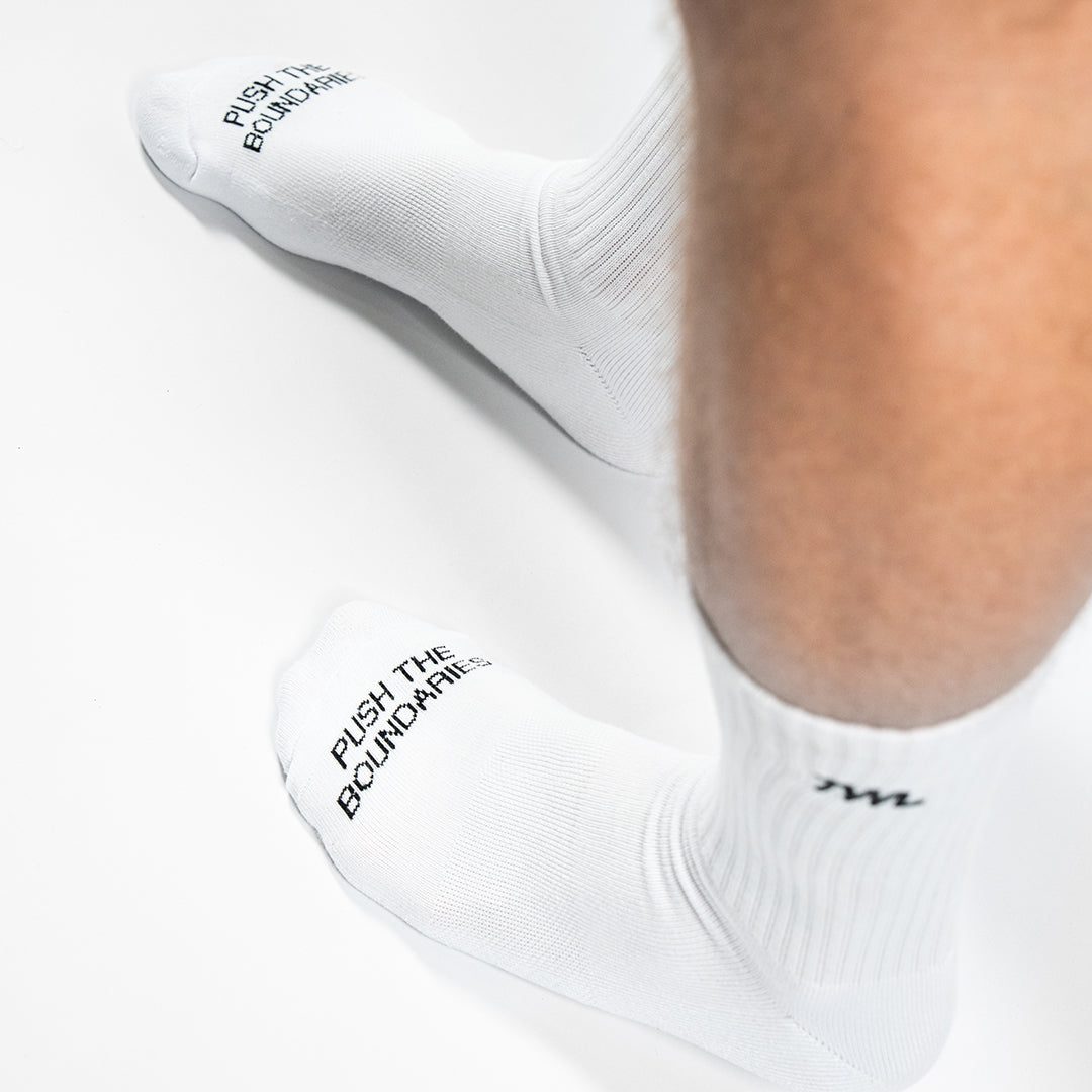 TWL - CLOUD SOCKS - CREW - WHITE