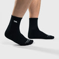 TWL - CLOUD SOCKS - MID CREW - BLACK