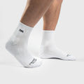 TWL - CLOUD SOCKS - MID CREW - WHITE