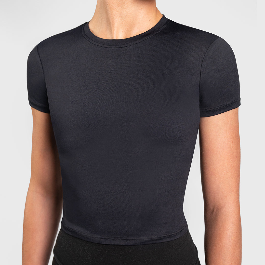 TWL - WOMEN'S P.E. T-SHIRT - BLACK