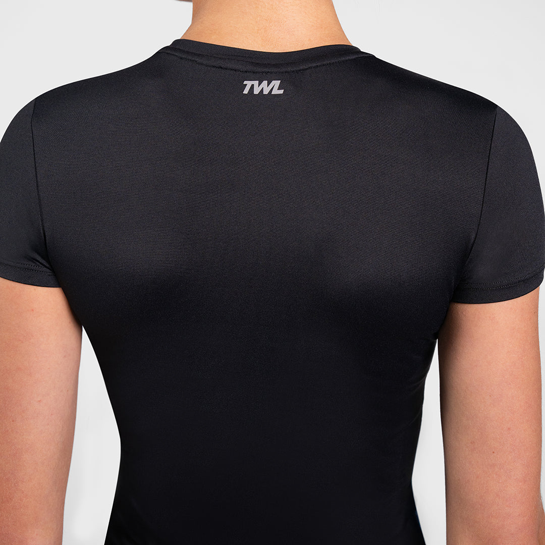 TWL - WOMEN'S P.E. T-SHIRT - BLACK