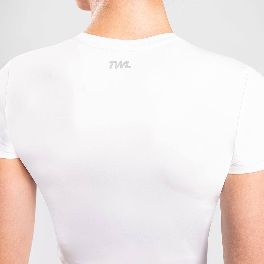 TWL - WOMEN'S P.E. T-SHIRT - WHITE