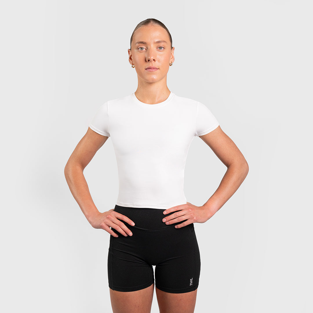 TWL - WOMEN'S P.E. T-SHIRT - WHITE