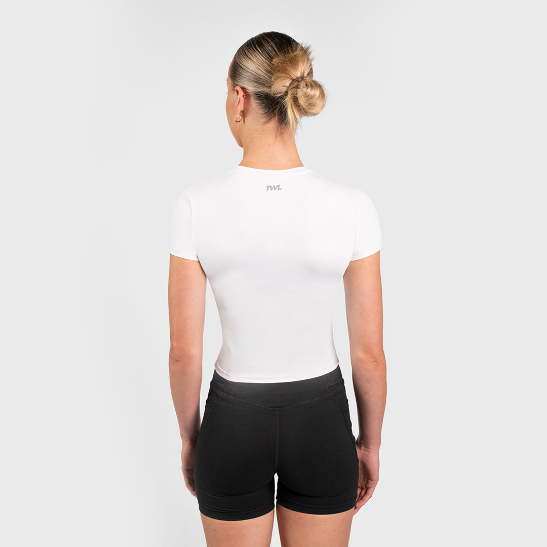 TWL - WOMEN'S P.E. T-SHIRT - WHITE