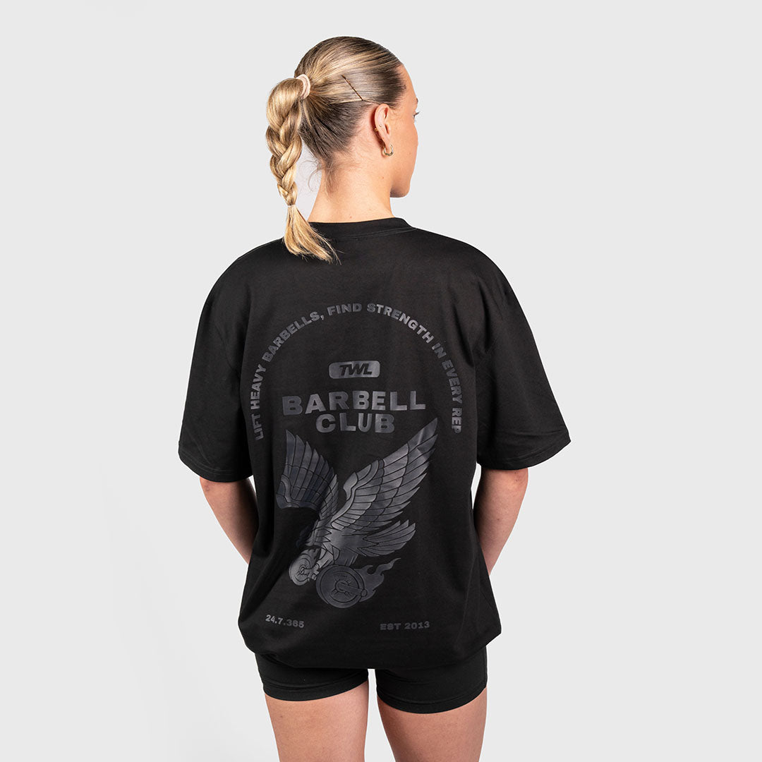 TWL - LIFESTYLE OVERSIZED T-SHIRT - BARBELL CLUB 3.0 - EAGLE/BLACKOUT