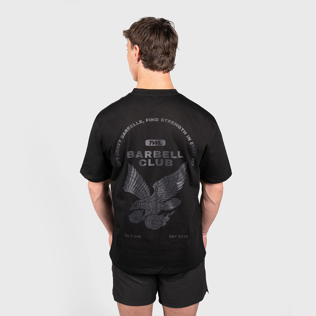 TWL - LIFESTYLE OVERSIZED T-SHIRT - BARBELL CLUB 3.0 - EAGLE/BLACKOUT