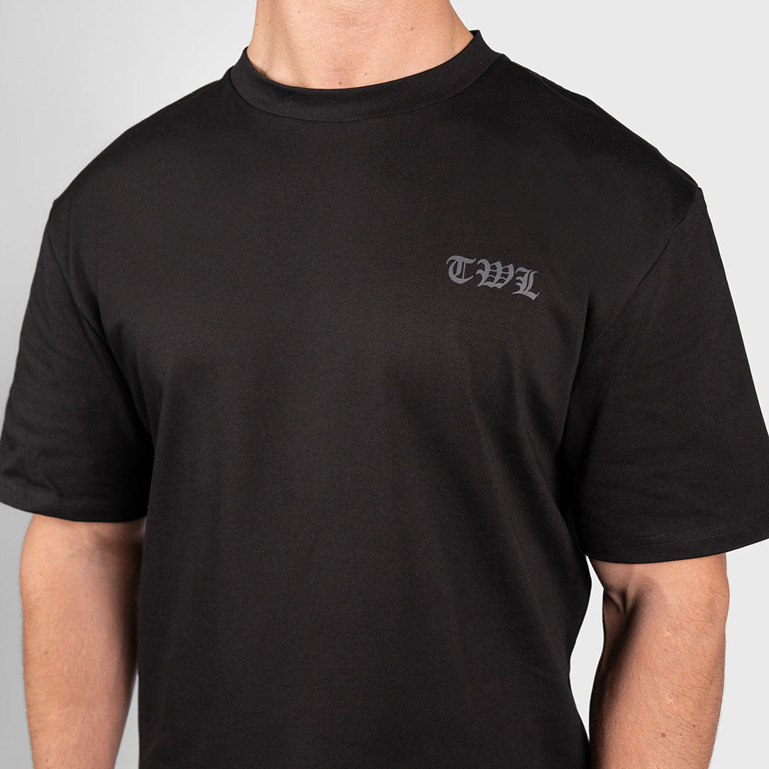 TWL - LIFESTYLE OVERSIZED T-SHIRT - BARBELL CLUB 3.0 - SNAKE/BLACKOUT