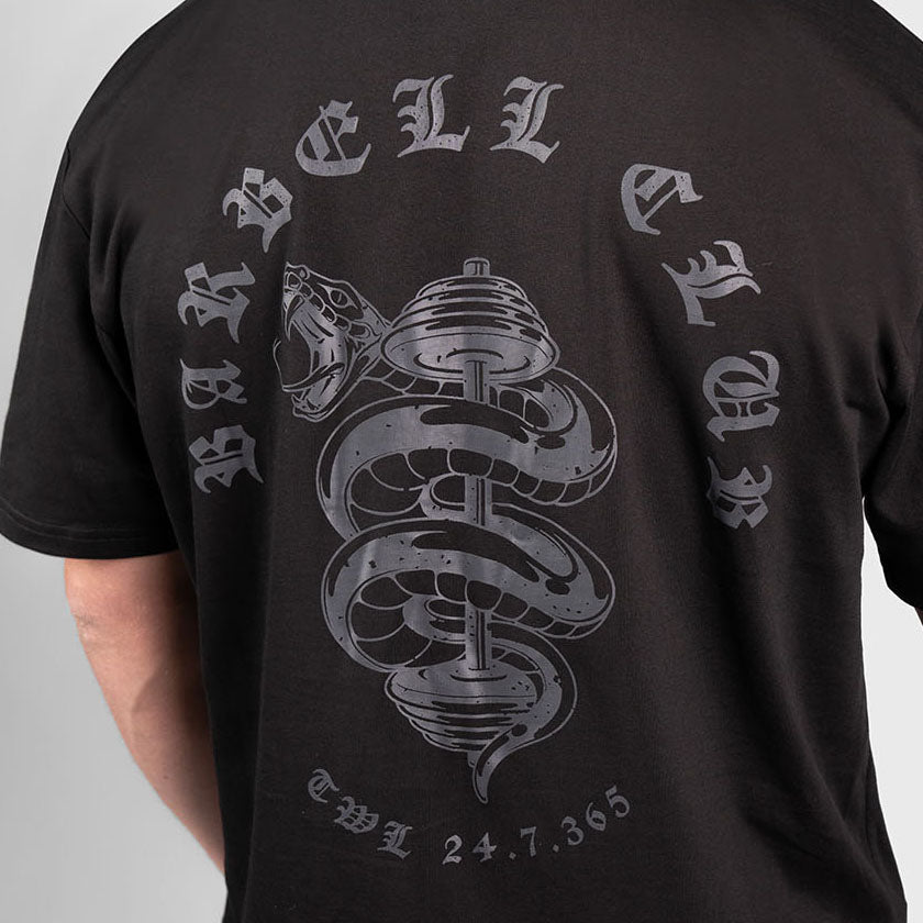 TWL - LIFESTYLE OVERSIZED T-SHIRT - BARBELL CLUB 3.0 - SNAKE/BLACKOUT