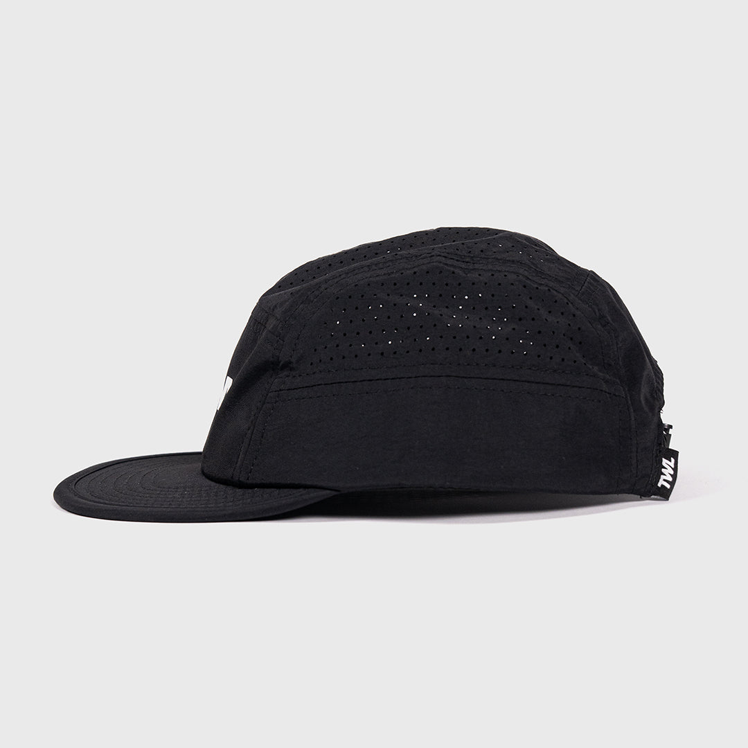 TWL Run Hat 2.0 Black side view