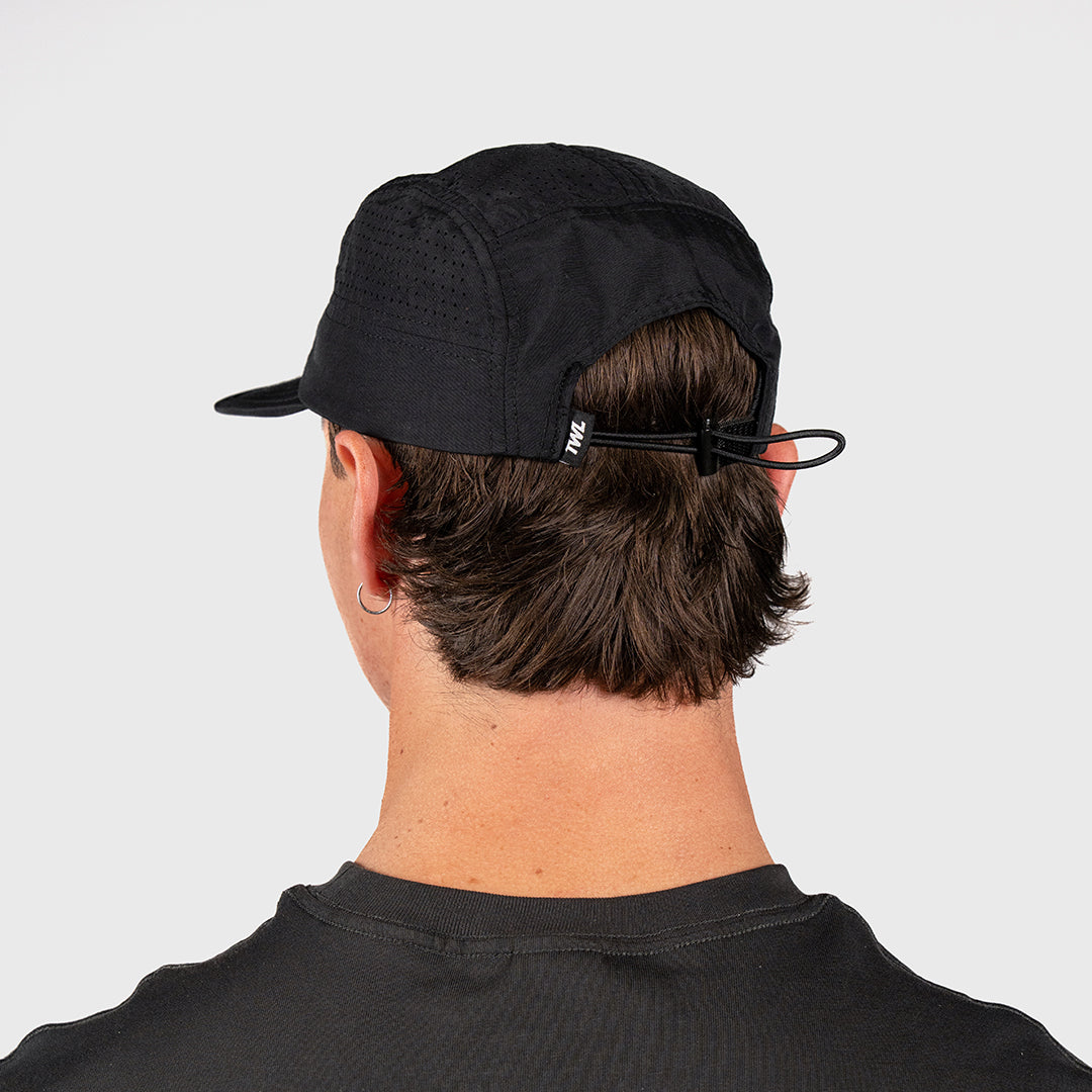 Lightweight Running Cap | Black | TWL - Train Without Limits