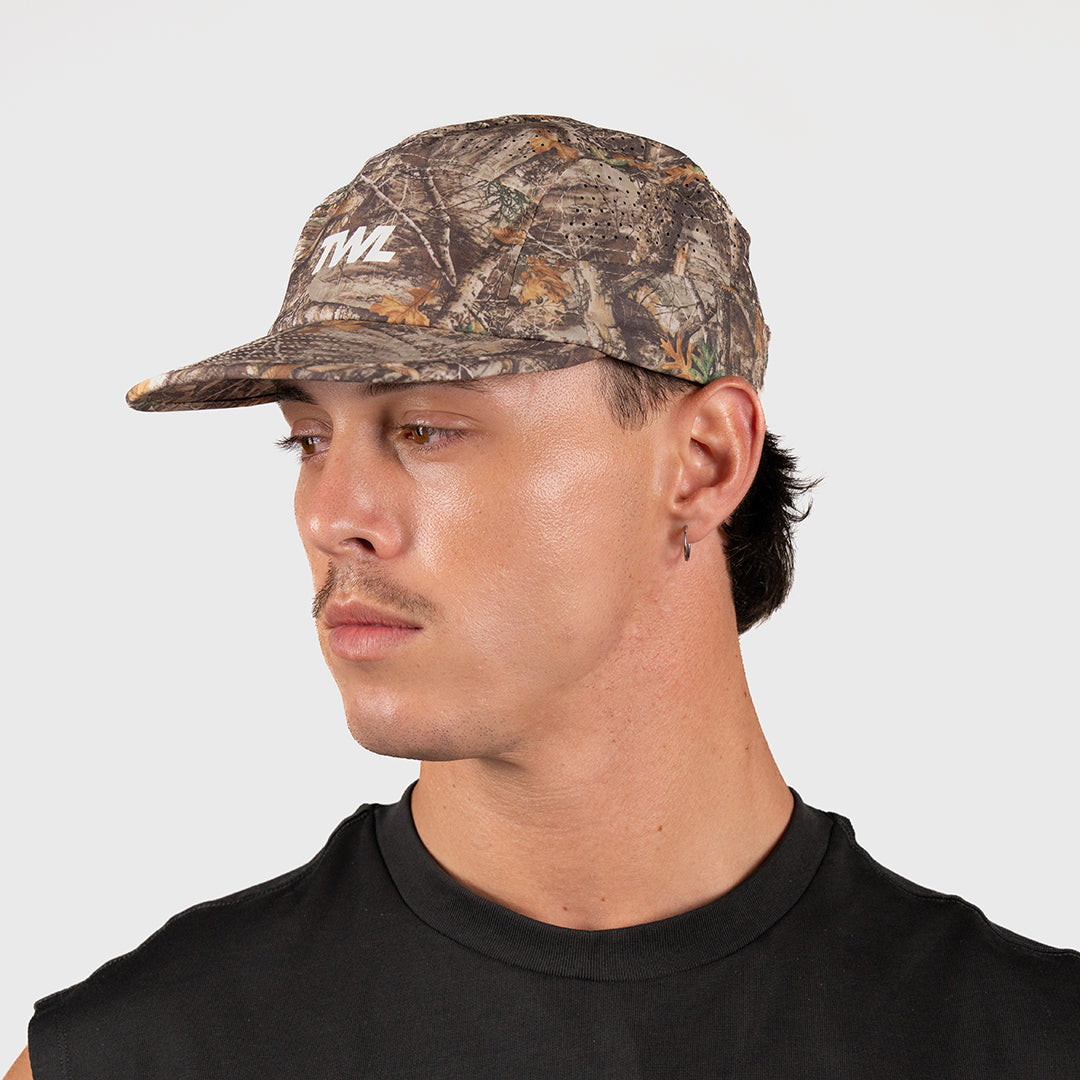 Lightweight Running Cap | Tree Camo | TWL - Train Without Limits