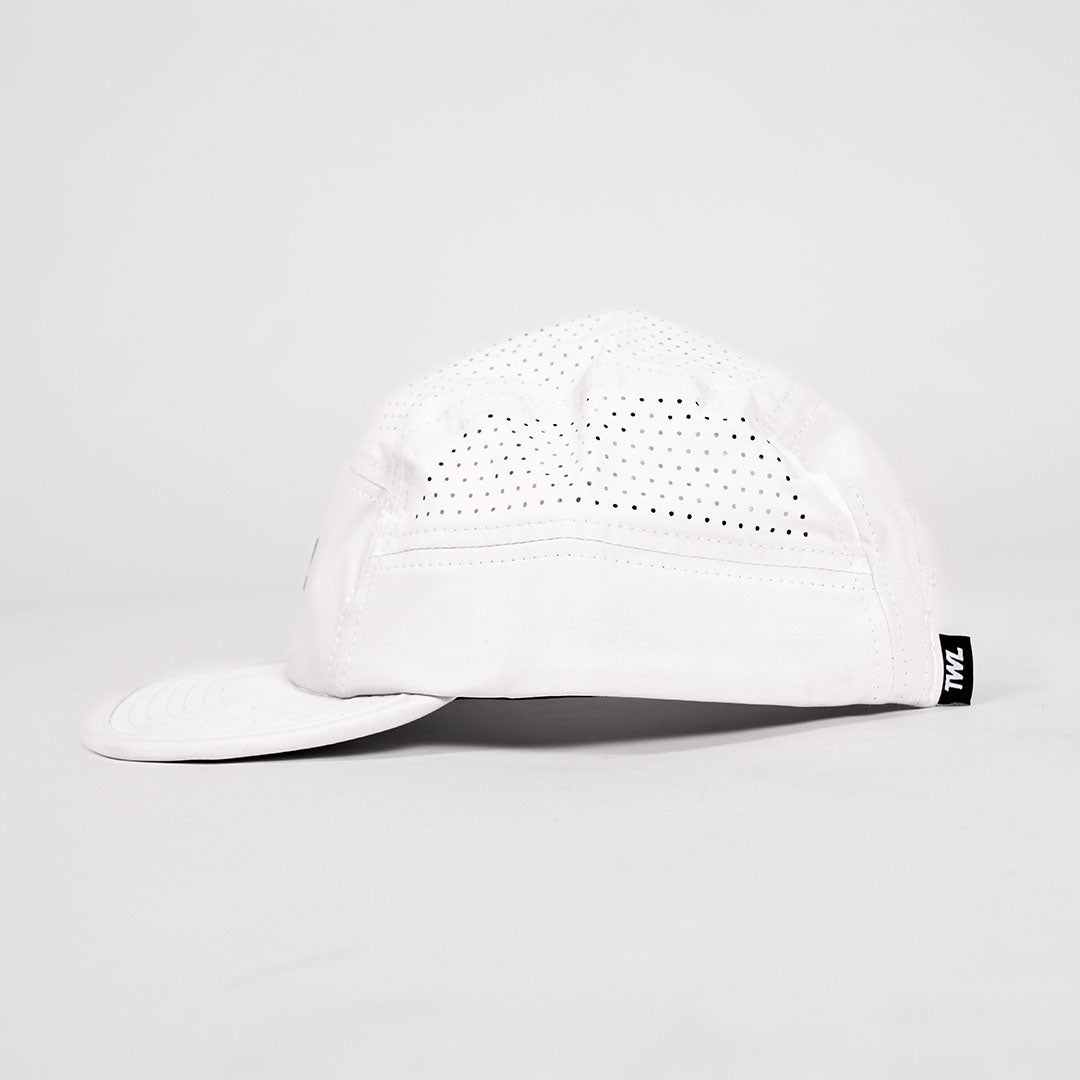 TWL Run Hat 2.0 White Side view
