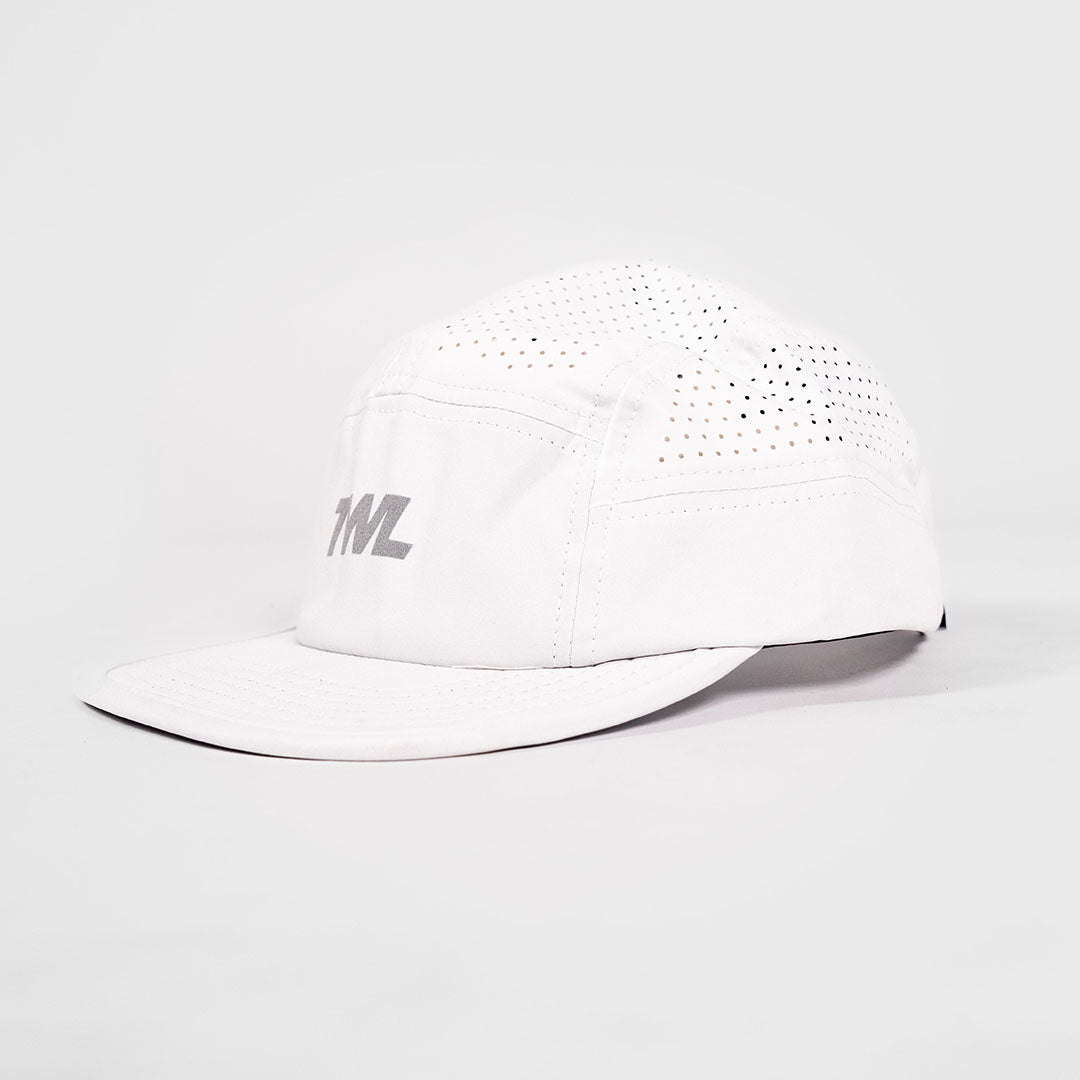 TWL Run Hat 2.0 White side view