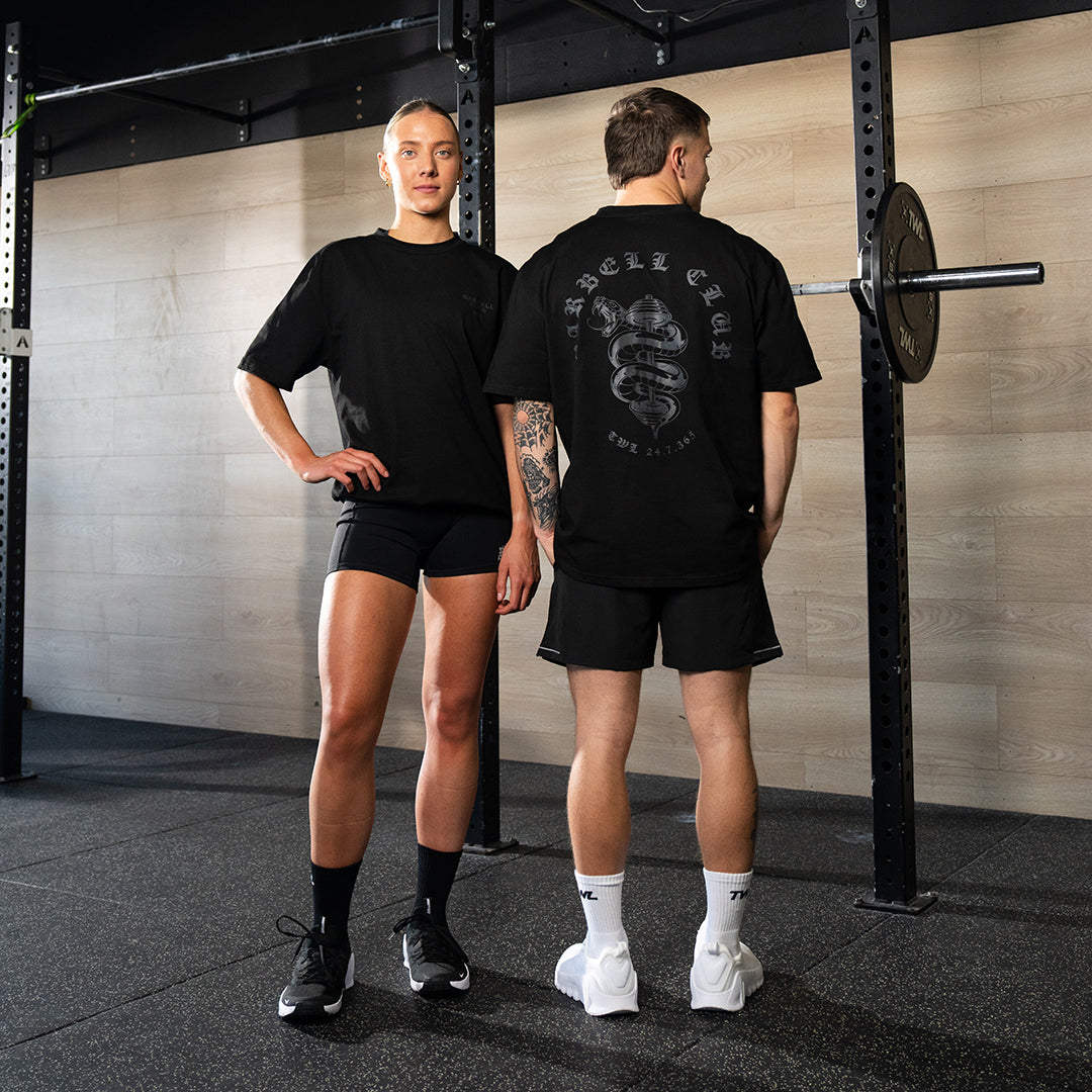 TWL - LIFESTYLE OVERSIZED T-SHIRT - BARBELL CLUB 3.0 - SNAKE/BLACKOUT