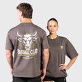 TWL - LIFESTYLE OVERSIZED T-SHIRT - BARBELL CLUB - BULL/GREY