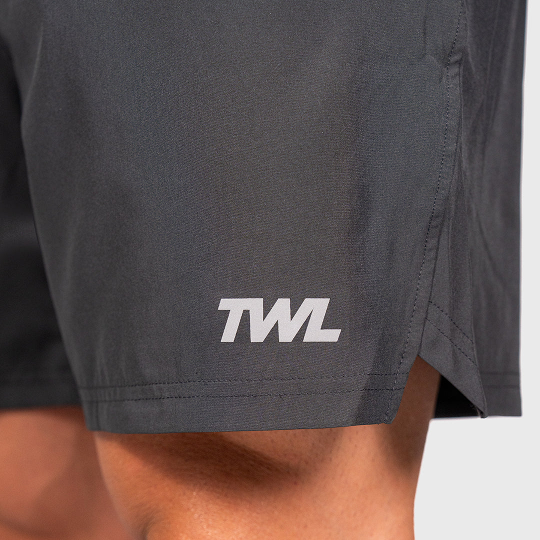 TWL - MEN'S VAULT 2-IN-1 SHORTS - CHARCOAL