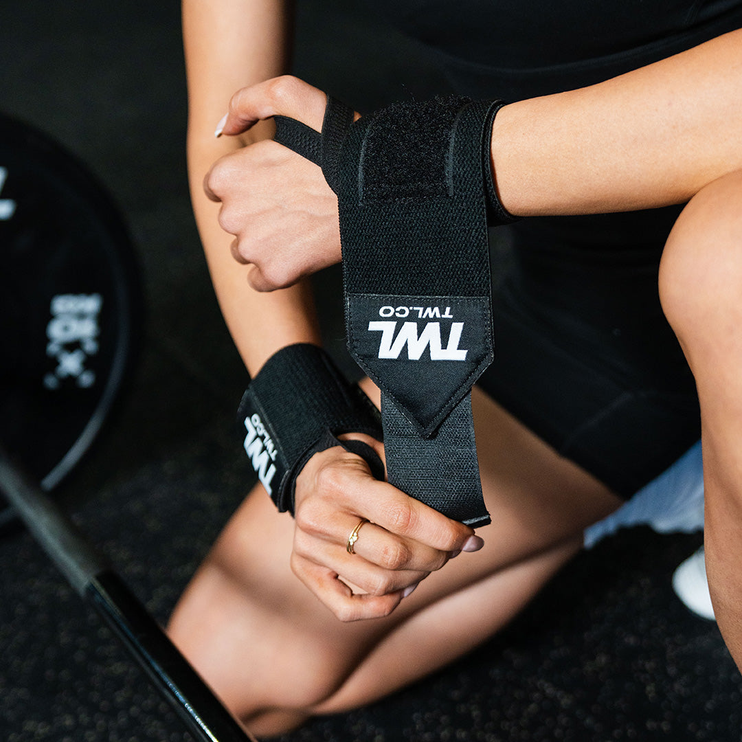 TWL - VELCRO WRIST WRAPS - Black