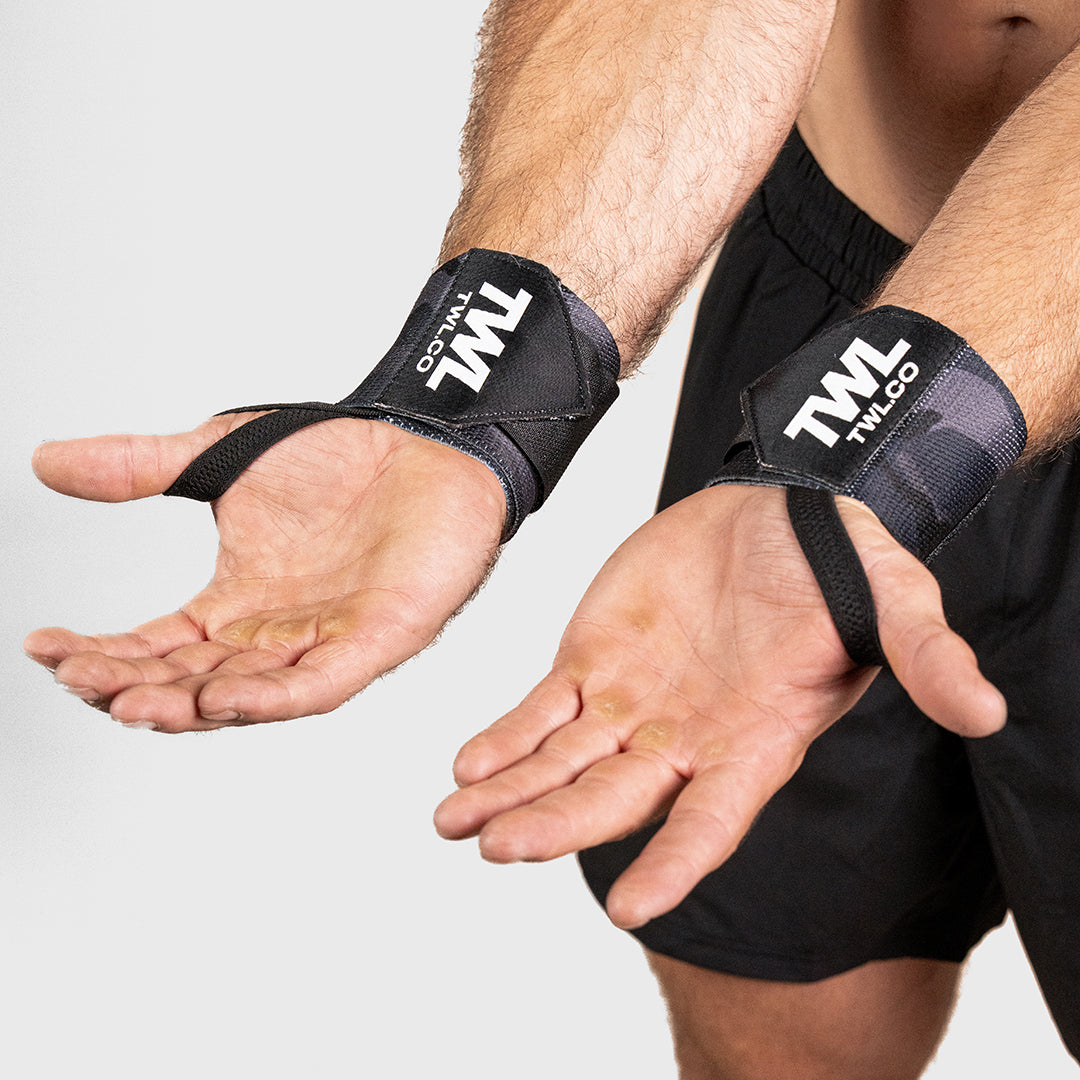 TWL - VELCRO WRIST WRAPS - BLACK CAMO