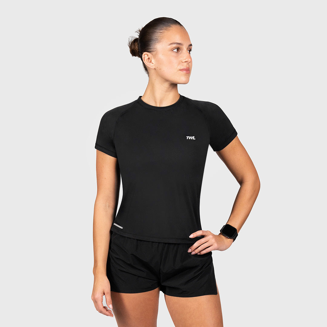 TWL - WOMEN'S RUSH T-SHIRT - BLACK