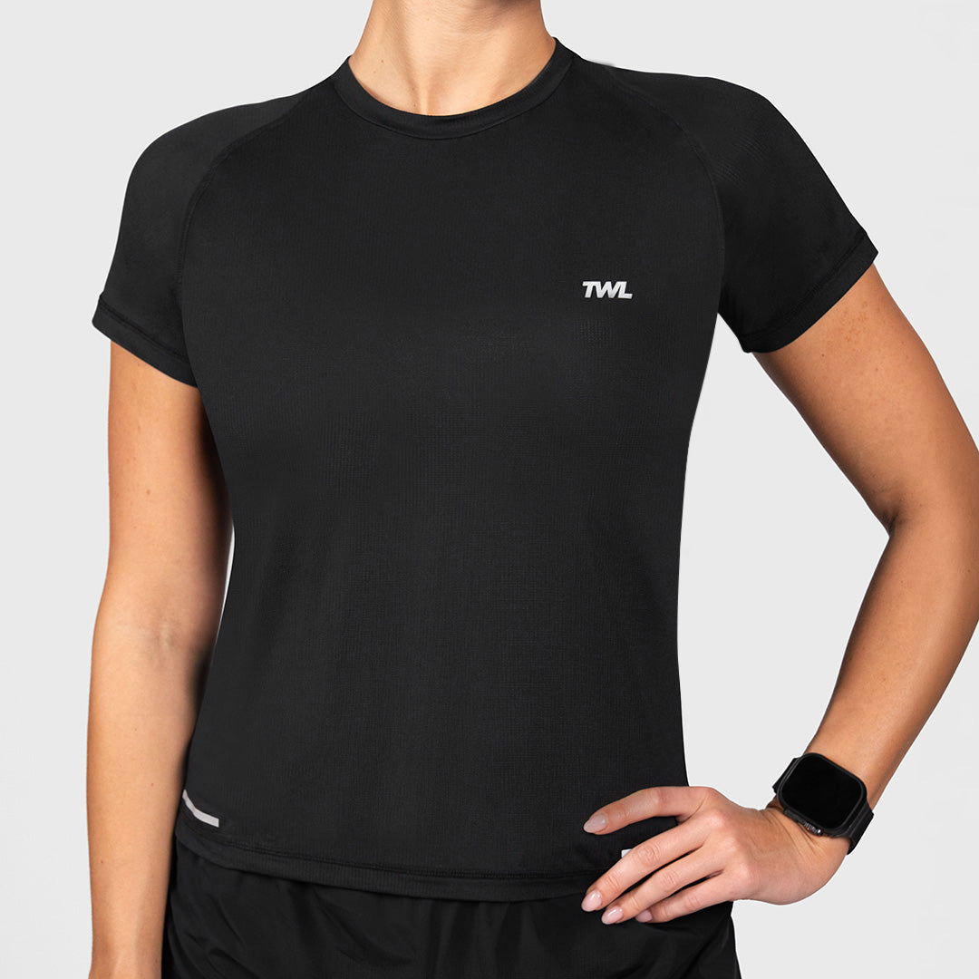 TWL - WOMEN'S RUSH T-SHIRT - BLACK